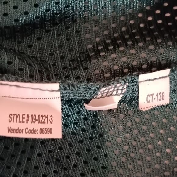 Majestic Womens NFL Philadelphia Eagles 11 Carson Wentz Mesh Jersey Plus Size 1X - Picture 4 of 9